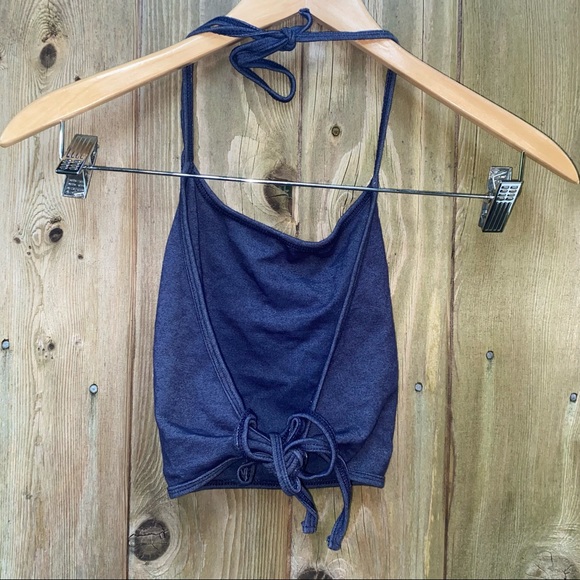 American apparel navy blue halter neck - Picture 3 of 3